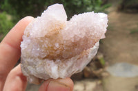 Natural Amethyst Spirit Quartz Clusters x 4 From Boekenhouthoek, South Africa