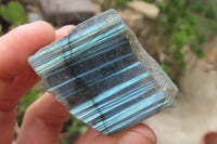 Polished On One Side Labradorite Specimens x 24 From Madagascar