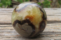 Polished Septerye Spheres x 6 From Mahajanga, Madagascar