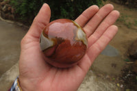 Polished Polychrome Jasper Spheres x 4 From Madagascar