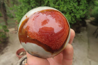 Polished Polychrome Jasper Spheres x 4 From Madagascar