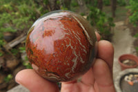 Polished Polychrome Jasper Spheres x 4 From Madagascar