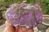 Natural Metallic Purpurite Cobbed Specimens x 6 From Erongo, Namibia