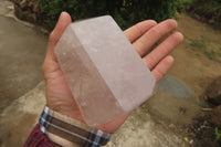 Polished Smokey Quartz Points x 2 From Madagascar