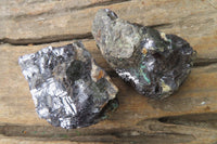 Natural Silver Lead Galena Specimens x 6 From Namibia