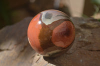 Polished Polychrome Jasper Spheres x 5 From Madagascar