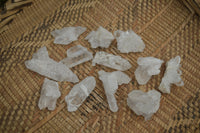 Natural Clear Quartz Crystals x 70 From Mpika, Zambia