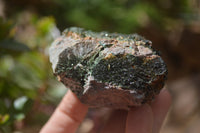 Natural Libethenite Crystals On Dolomite Matrix Specimens x 2 From Shituru, Congo