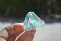 Natural Watermelon Fluorite Cobbed Specimens x 30 From Uis, Namibia