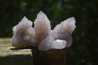 Natural Ametrine Spirit Quartz Clusters x 2 From Boekenhouthoek, South Africa