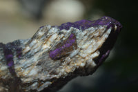 Natural Metallic Purpurite Cobbed Specimens x 6 From Erongo, Namibia