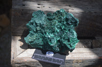 Natural Silky Malachite Specimen x 1 From Kasompe, Congo