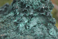 Natural Silky Malachite Specimen x 1 From Kasompe, Congo