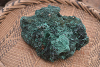 Natural Silky Malachite Specimen x 1 From Kasompe, Congo