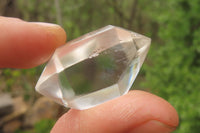 Polished Clear Quartz Points and Double Terminated Crystals x 35 From Madagascar