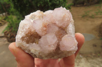 Natural Pale Lilac Spirit Quartz Clusters x 6 From Boekenhouthoek, South Africa