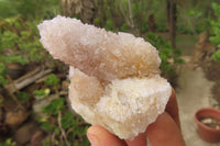 Natural Pale Lilac Spirit Quartz Clusters x 6 From Boekenhouthoek, South Africa