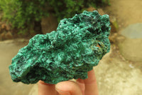 Natural Silky Malachite Specimens x 3 From Kasompe, Congo