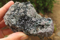 Natural Libethenite Crystals On Dolomite Matrix Specimens x 2 From Shituru, Congo