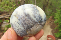 Polished Dendritic Opal Palm Stones x 12 From Moralambo, Madagascar