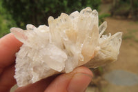 Natural Clear Quartz Clusters x 28 From Madagascar