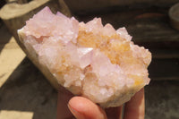 Natural Ametrine Spirit Quartz Clusters x 6 From Boekenhouthoek, South Africa