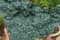 Natural Crystalline Malachite Specimen x 1 From Kasompe, Congo