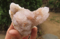 Natural Spirit Quartz Clusters x 3 From Boekenhouthoek, South Africa