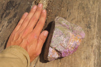 Natural Stichtite Cobbed Specimens x 4 From Barberton, South Africa