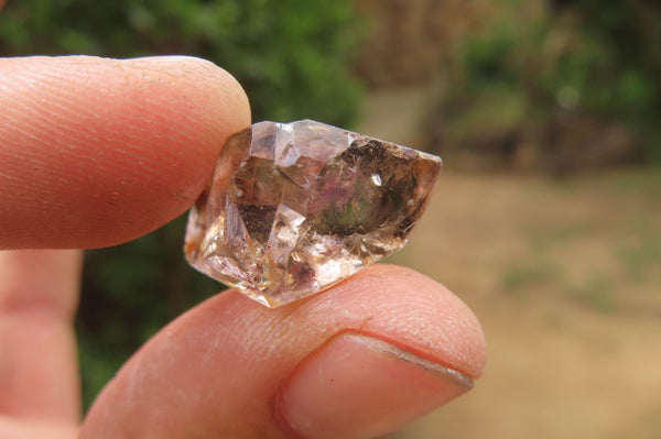 Natural Smokey Amethyst Crystals x 70 From Chiredzi, Zimbabwe