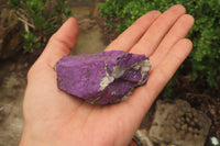 Natural Metallic Purpurite Cobbed Specimens x 14 From Erongo, Namibia