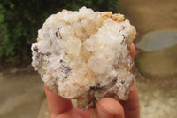 Natural Limonite Quartz Clusters x 4 From Zambia