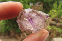 Natural Smokey Amethyst Crystals x 25 From Chiredzi, Zimbabwe