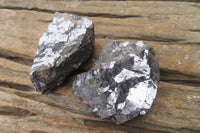 Natural Silver Lead Galena Specimens x 6 From Namibia