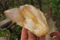 Natural Red Hematoid Quartz Clusters x 4 From Karoi, Zimbabwe