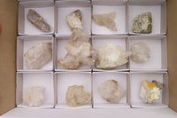 Natural Clear Quartz Clusters x 12 From Brandberg, Namibia