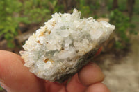 Natural Clear Quartz Clusters x 12 From Brandberg, Namibia