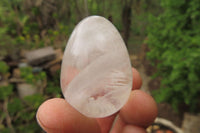 Polished Clear Quartz Gemstone Eggs x 20 From Madagascar