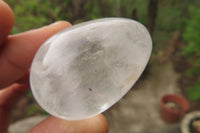 Polished Clear Quartz Gemstone Eggs x 20 From Madagascar