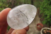 Polished Clear Quartz Gemstone Eggs x 20 From Madagascar