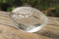 Polished Clear Quartz "Angel Tears" Pendant Pieces x 35 From Madagascar