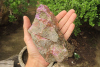 Natural Stichtite Cobbed Specimens x 4 From Barberton, South Africa