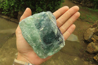 Natural Watermelon Fluorite Cobbed Specimens x 6 From Uis, Namibia