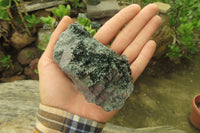 Natural Libethenite Crystals On Dolomite Matrix Specimens x 2 From Shituru, Congo