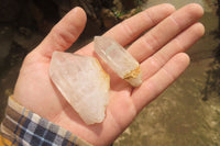 Natural Clear Quartz Crystals x 35 From Mpika, Zambia