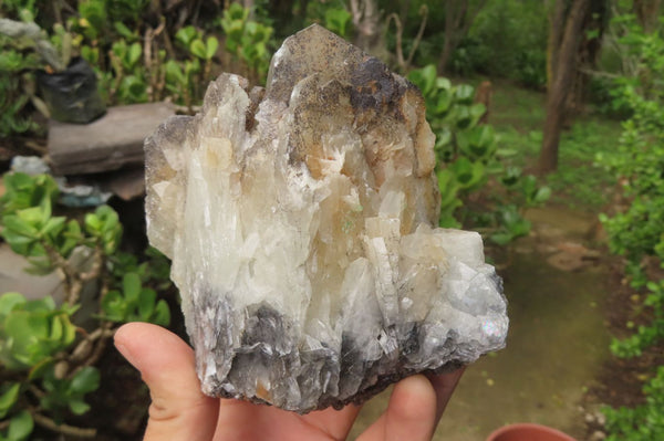 Natural Bladed Barite Specimens x 2 From Congo