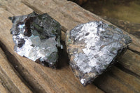 Natural Silver Lead Galena Specimens x 6 From Namibia