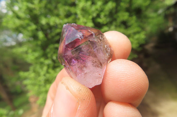 Natural Smokey Amethyst Quartz Crystals x 57 From Brandberg, Namibia