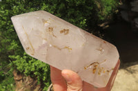 Polished Smokey Amethyst Quartz Points x 2 From Akansobe, Madagascar