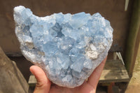 Natural Celestite Cluster x 1 From Sakoany, Madagascar